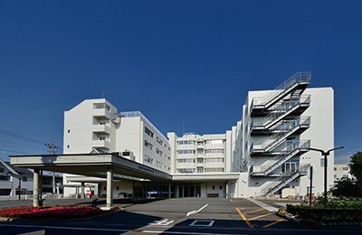 長野中央病院様：病院外観の写真