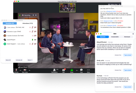 Zoom Video Webinars